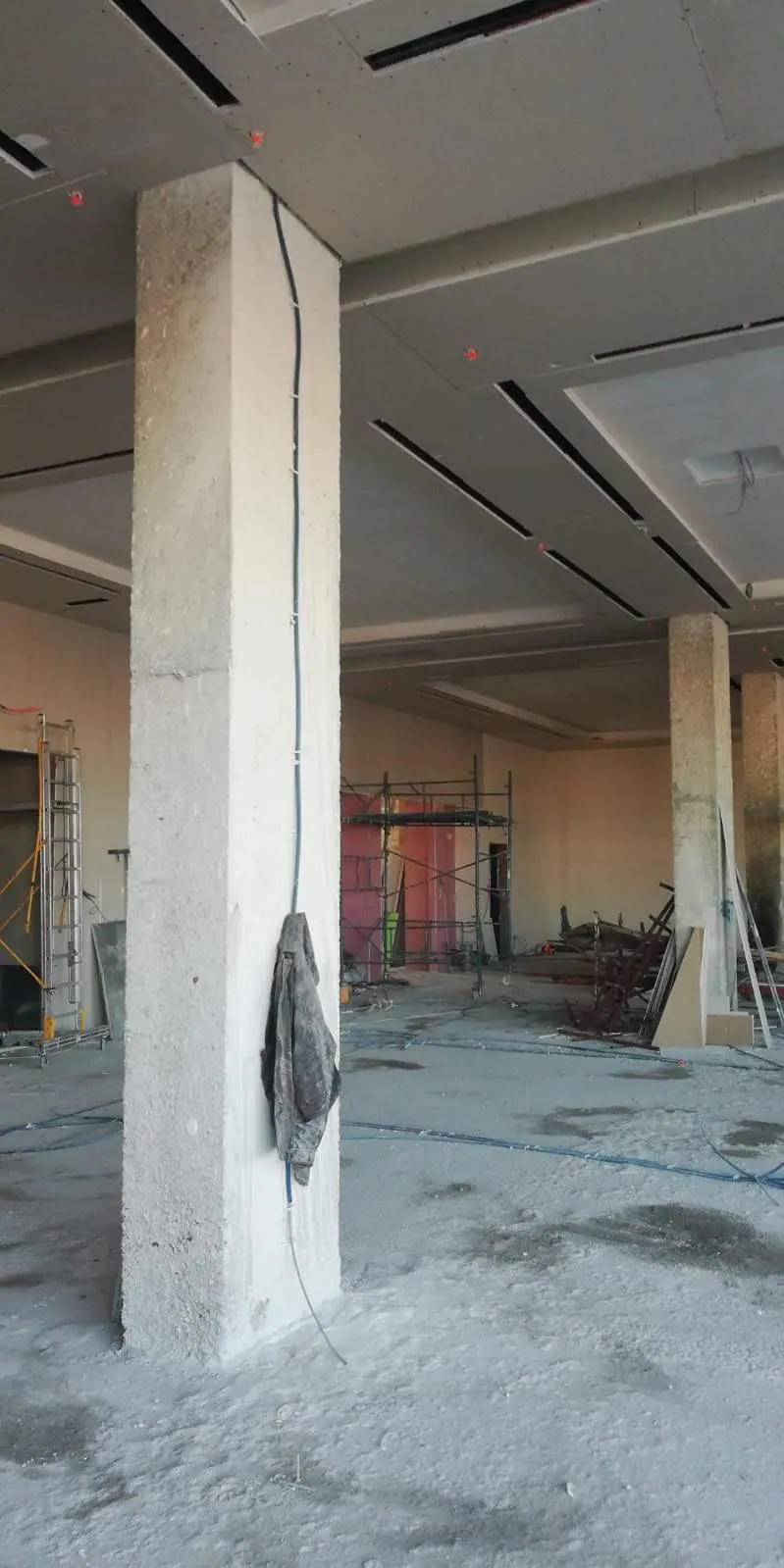 Ballroom during site visits