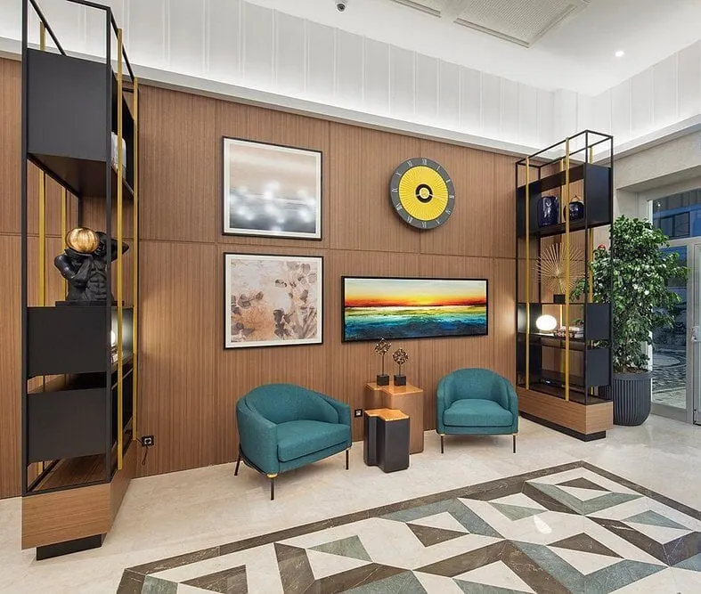 DoubleTree by Hilton Chain Hotel Design Afyonkarahisar Lobby Interior