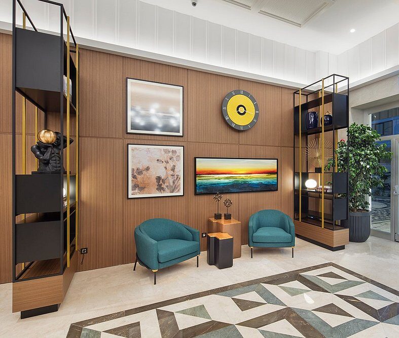 DoubleTree by Hilton Chain Hotel Design Afyonkarahisar Lobby Interior