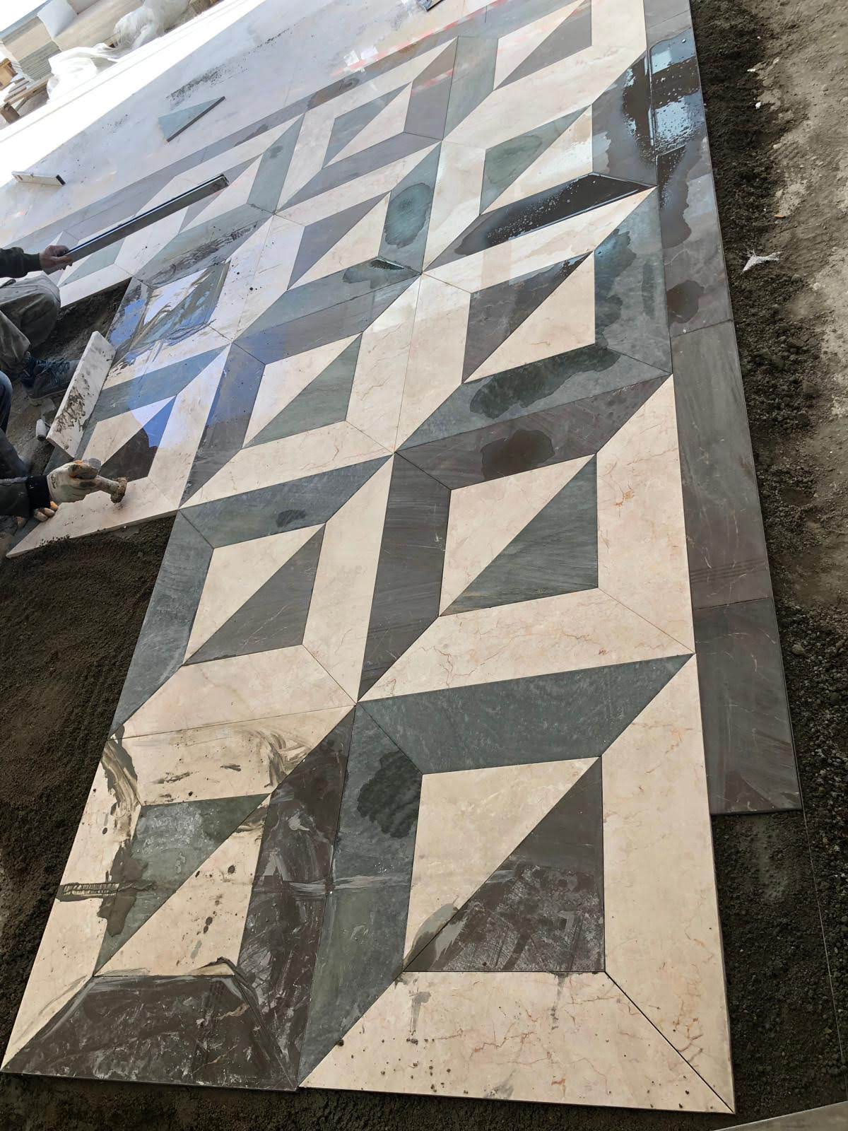 Marble applications on site