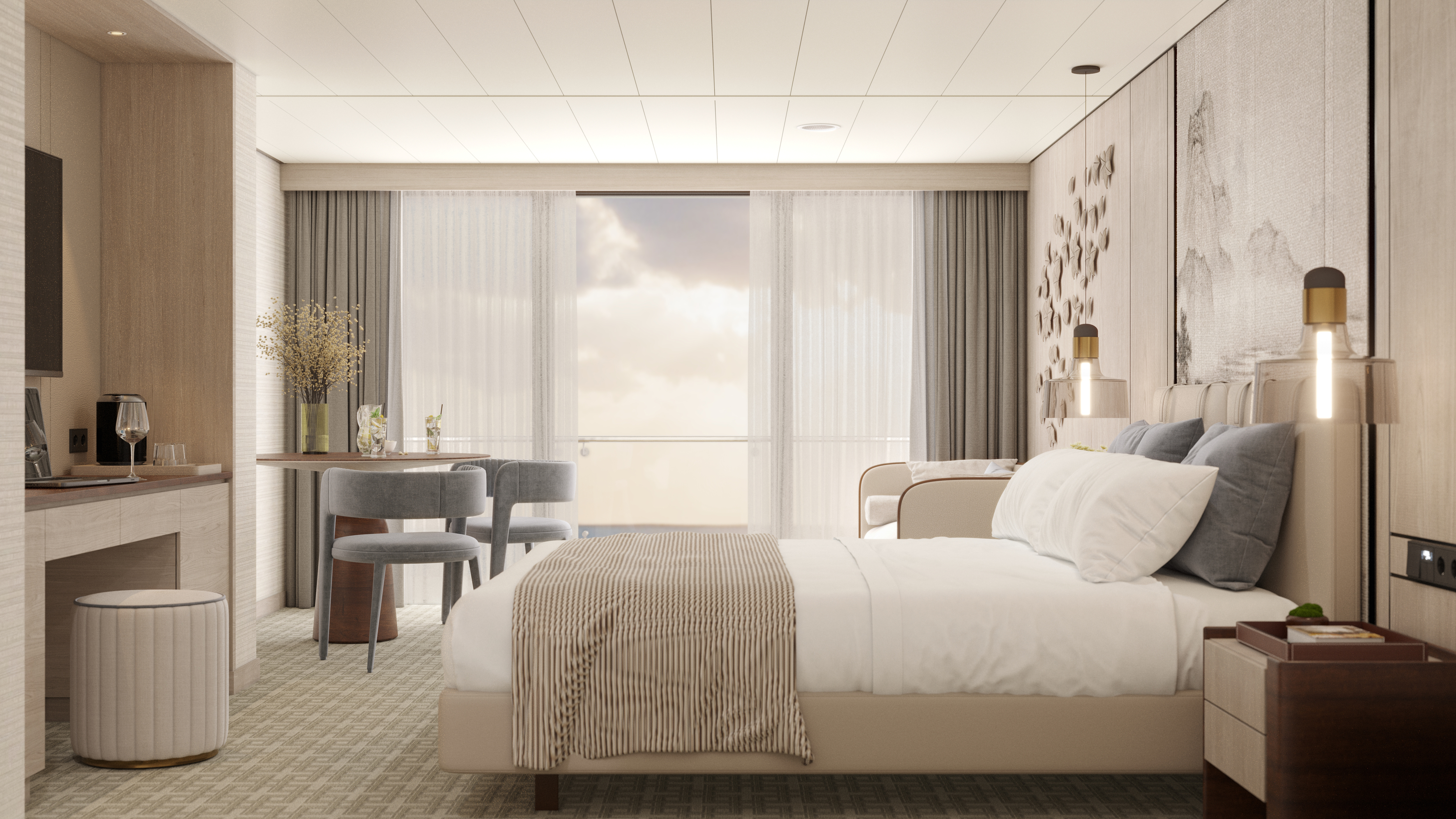 Cruise Ship Penthouse Veranda Kabin Tasarımı extra 0