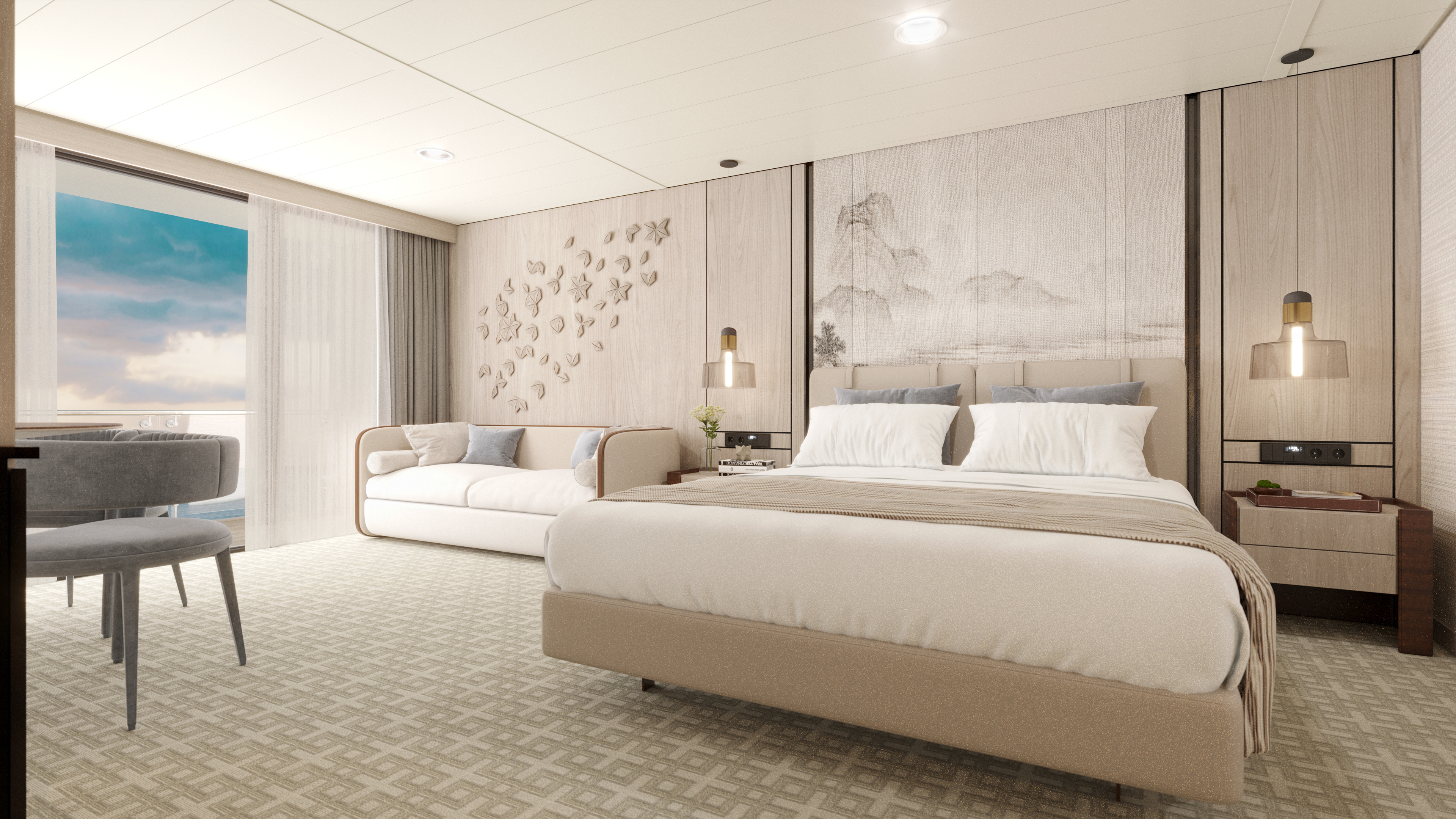 Cruise Ship Penthouse Veranda Kabin Tasarımı extra 2