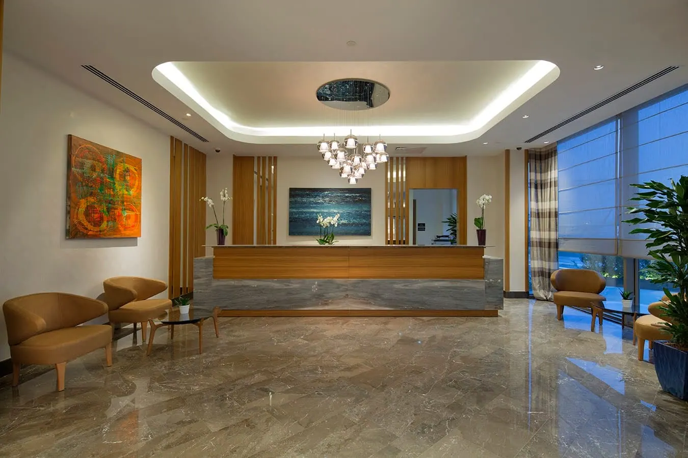 DoubleTree Hilton Tuzla — iç mimari tasarım